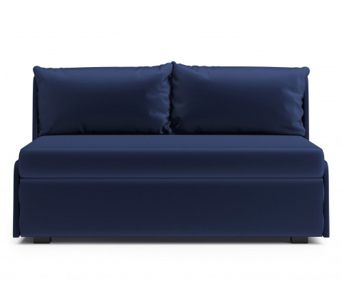 Прямой диван Правила мебели Крафт Темно-синий, саржа Темно-синий, саржа