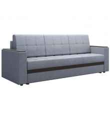 Прямой диван Правила мебели Атланта Графит, рогожка Графит, рогожка