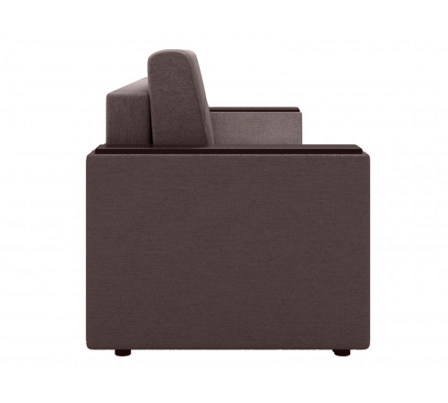 Прямой диван Правила мебели Атланта Шоколад, рогожка Шоколад, рогожка