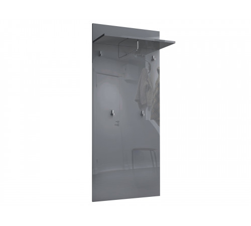 Настенная вешалка Правила мебели Норд СТЛ.413.08 Серый глянец Серый глянец