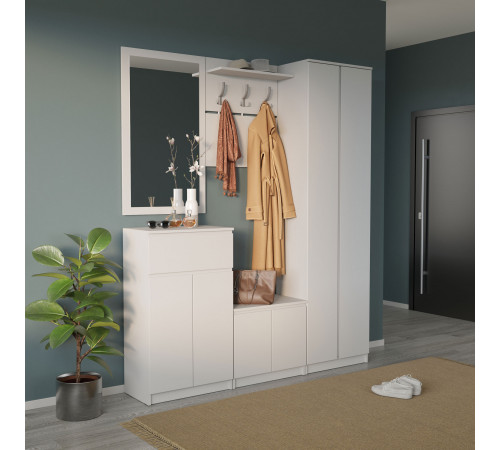 Настенная вешалка Сокол ВШ-4 Белый Белый