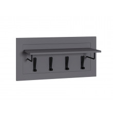 Настенная вешалка Моби Остин Серый графит Серый графит