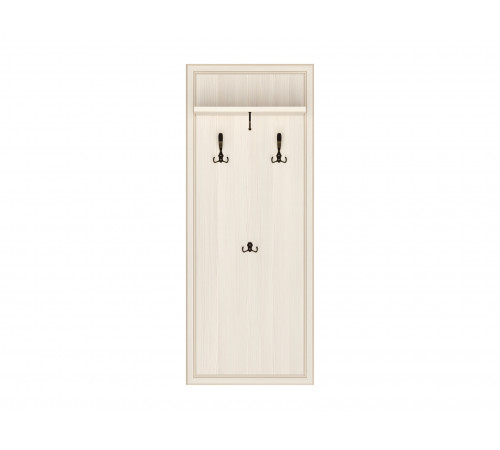 Настенная вешалка Кураж Сиена Бодега белый, патина золото Бодега белый, патина золото