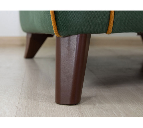 Кресло НижегородмебельИК Фрэнклин Лиственный / Желтый, велюр Лиственный / Желтый, велюр