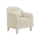 Кресло Правила мебели Эдита Крем, иск. мех Крем, иск. мех