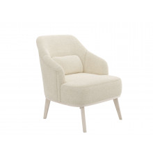 Кресло Правила мебели Лаурель Миди Крем, иск. мех Крем, иск. мех