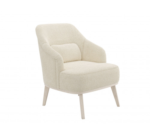 Кресло Правила мебели Лаурель Миди Крем, иск. мех Крем, иск. мех