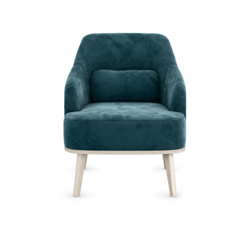 Кресло Правила мебели Лаурель Миди Зеленый, микровелюр Зеленый, микровелюр