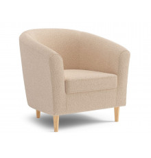 Кресло Правила мебели Элен Бежевый, искусственный мех Бежевый, искусственный мех