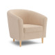 Кресло Правила мебели Элен Бежевый, искусственный мех Бежевый, искусственный мех