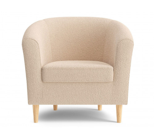 Кресло Правила мебели Элен Бежевый, искусственный мех Бежевый, искусственный мех