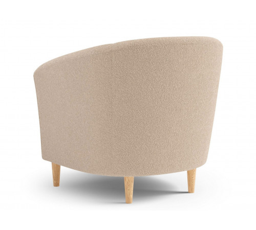 Кресло Правила мебели Элен Бежевый, искусственный мех Бежевый, искусственный мех