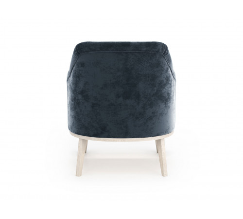 Кресло Правила мебели Лаурель Миди Графит, микровелюр Графит, микровелюр