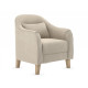Кресло Правила мебели Эдита Бежевый, велюр Бежевый, велюр
