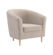 Кресло Правила мебели Элен Бежевый, велюр Бежевый, велюр