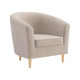 Кресло Правила мебели Элен Бежевый, велюр Бежевый, велюр