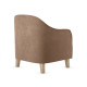 Кресло Правила мебели Эдита Латте, велюр Латте, велюр