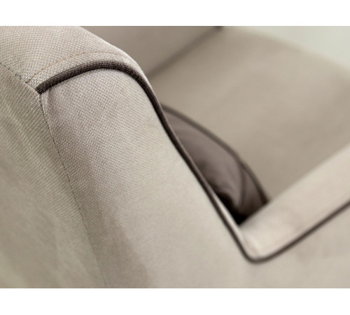 Кресло НижегородмебельИК Фрэнклин Крем / Мокко, велюр Крем / Мокко, велюр