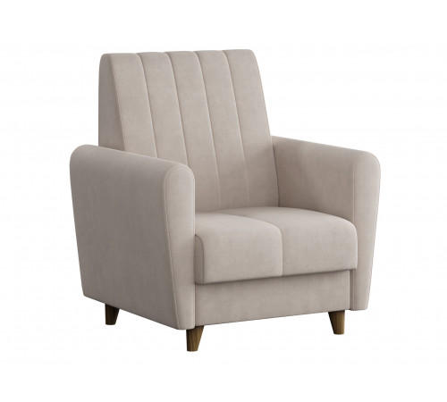 Кресло Сильва Эссен Бежевый, велюр Бежевый, велюр