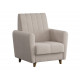 Кресло Сильва Эссен Бежевый, велюр Бежевый, велюр