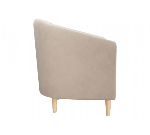 Кресло Правила мебели Элен Бежевый, велюр Бежевый, велюр