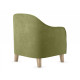 Кресло Правила мебели Эдита Оливковый, велюр Оливковый, велюр
