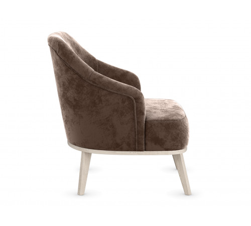 Кресло Правила мебели Лаурель Миди Корица, микровелюр Корица, микровелюр