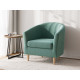 Кресло Правила мебели Элен Бирюзовый, рогожка Бирюзовый, рогожка