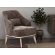 Кресло Правила мебели Лаурель Миди Корица, микровелюр Корица, микровелюр