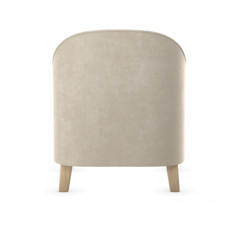 Кресло Правила мебели Эдита Бежевый, велюр Бежевый, велюр