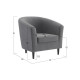 Кресло Правила мебели Элен Серый, велюр Серый, велюр