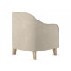 Кресло Правила мебели Эдита Бежевый, велюр Бежевый, велюр