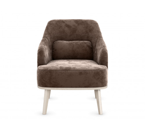 Кресло Правила мебели Лаурель Миди Корица, микровелюр Корица, микровелюр