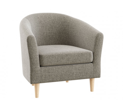 Кресло Правила мебели Элен Капучино, рогожка Капучино, рогожка