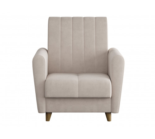 Кресло Сильва Эссен Бежевый, велюр Бежевый, велюр