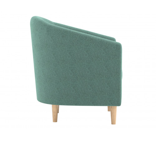 Кресло Правила мебели Элен Бирюзовый, рогожка Бирюзовый, рогожка