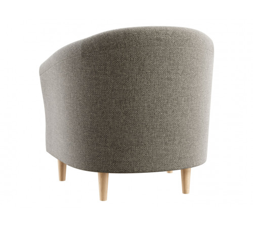 Кресло Правила мебели Элен Капучино, рогожка Капучино, рогожка