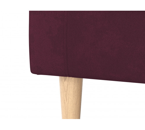 Кресло Правила мебели Элен Винный, велюр Винный, велюр
