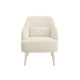Кресло Правила мебели Лаурель Миди Крем, иск. мех Крем, иск. мех
