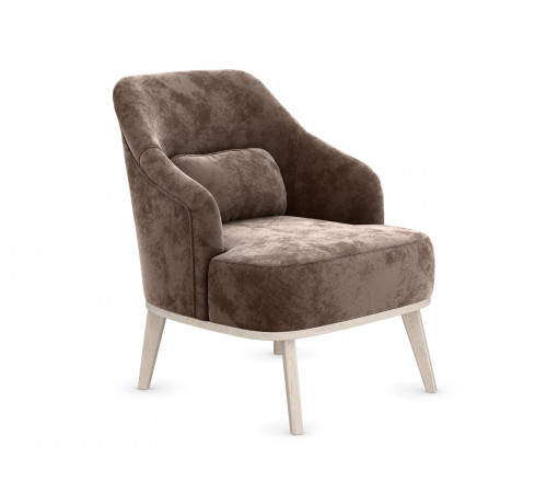 Кресло Правила мебели Лаурель Миди Корица, микровелюр Корица, микровелюр