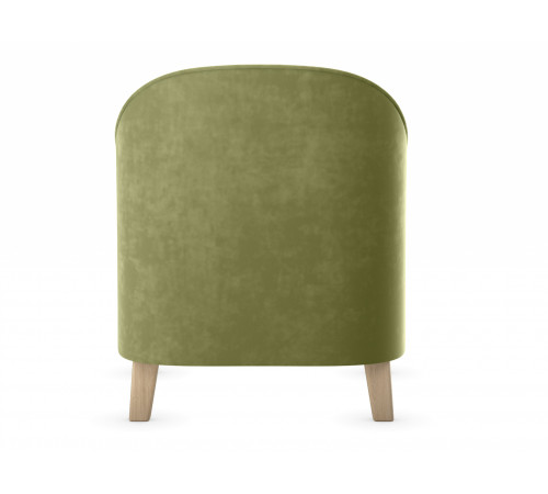 Кресло Правила мебели Эдита Оливковый, велюр Оливковый, велюр