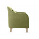 Кресло Правила мебели Эдита Оливковый, велюр Оливковый, велюр