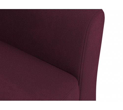 Кресло Правила мебели Элен Винный, велюр Винный, велюр