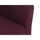 Кресло Правила мебели Элен Винный, велюр Винный, велюр
