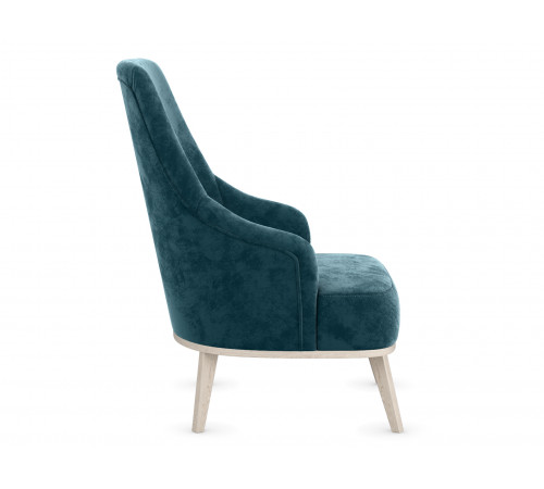 Кресло Правила мебели Лаурель Зеленый, микровелюр Зеленый, микровелюр