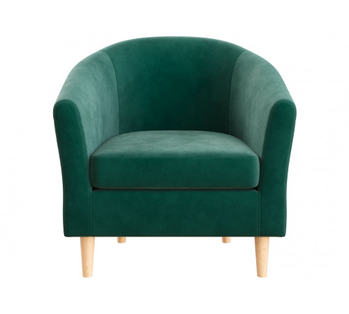 Кресло Правила мебели Элен Зеленый, велюр Зеленый, велюр