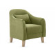 Кресло Правила мебели Эдита Оливковый, велюр Оливковый, велюр