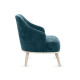 Кресло Правила мебели Лаурель Миди Зеленый, микровелюр Зеленый, микровелюр