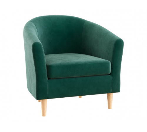 Кресло Правила мебели Элен Зеленый, велюр Зеленый, велюр