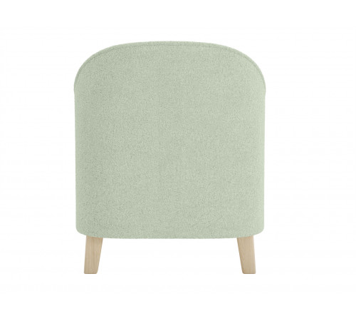 Кресло Правила мебели Эдита Светло-зеленый, искусственный мех Светло-зеленый, искусственный мех